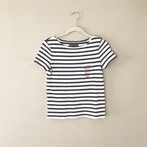 Madewell Et Sezane “Moi Avec Toi” T Shirt